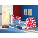 Otroška postelja 4kids Yummy Srčki